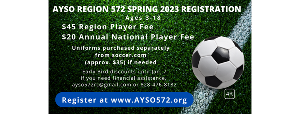 Spring 2023 Registration is OPEN NOW!!!
