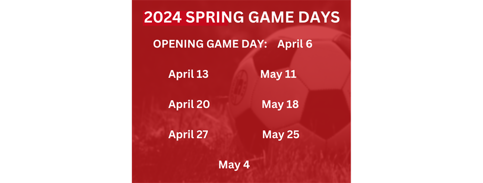 2024 Spring Game Days